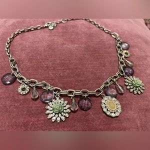 Ann Taylor statement charm necklace.